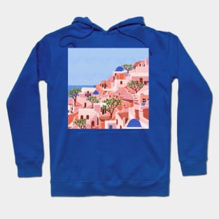 Sunset in Santorini Hoodie